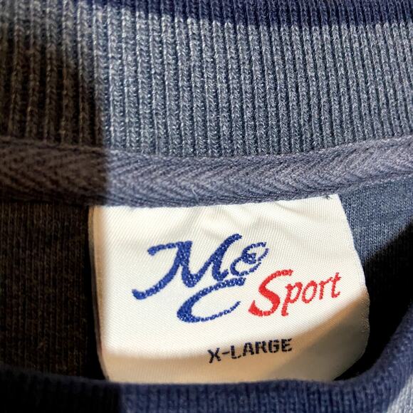 M&C Sport Crew Neck Sweatshirt Pullover Long Sleeve Greatest Golfer Embroidered - Picture 3 of 4